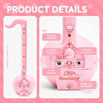 Kirby Otamatone Deluxe Musical Instrument Gift for All Ages