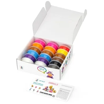 Hey Clay Animals Interactive Air-Dry Clay & App for Kids