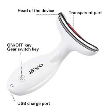 TBPHP Electric Tightening Massager for Face and Neck Skin Care