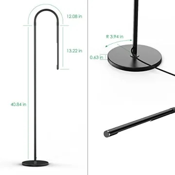JOLY JOY LED Modern Floor Lamp Remote Adjustable Lighting