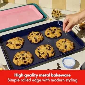 So Yummy 3 Piece Nonstick Cookie Pan Set for Baking