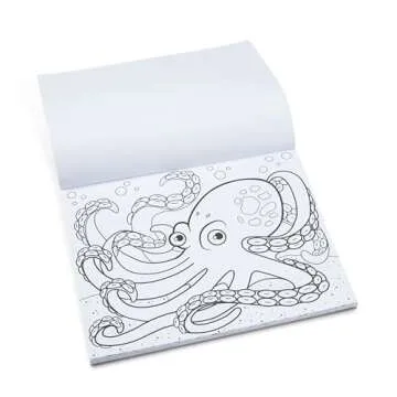 Melissa & Doug Jumbo Coloring Pad for Kids - 50 Animal Designs