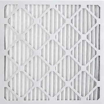 Nordic Pure 20x20x1 (19 1/2 x 19 1/2 x 3/4) Pleated MERV 10 Air Filters 2 Pack