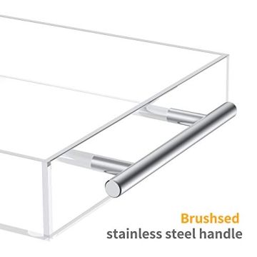 Richboom Clear Acrylic Serving Tray Perfect for Hosting