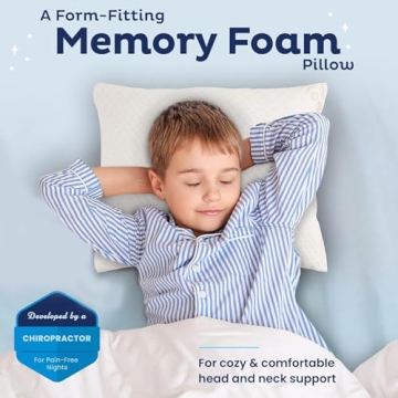 Snuggle-Pedic Toddler Travel Pillow - Cooling Comfort in USA!