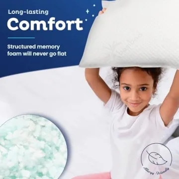 Snuggle-Pedic Toddler Travel Pillow - Cooling Comfort in USA!