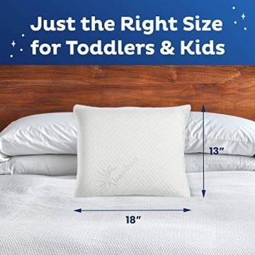 Snuggle-Pedic Toddler Travel Pillow - Cooling Comfort in USA!