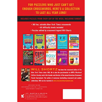 New York Times A Puzzle a Day: 365 Crosswords Fun