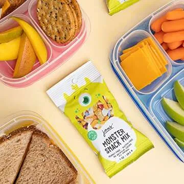 Jax's Monster Mix (Original, 30 Pack of 1 oz Pouches) Peanut Free Gluten Free All Natural Snack Mix - Great Tasting On-The-Go Snack, Made in the USA