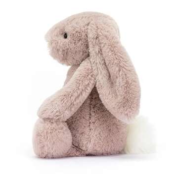 Jellycat Bashful Luxe Rosa Bunny Stuffed Animal, Medium 12 inches | Rabbit and Bunny Plush Toy | Cla...