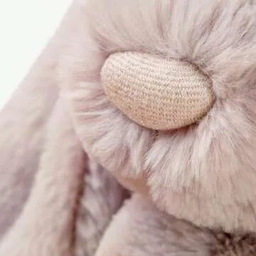 Jellycat Bashful Luxe Rosa Bunny Stuffed Animal, Medium 12 inches | Rabbit and Bunny Plush Toy | Classic Children's Gift