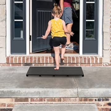 Bamboo Wooden Bath Mat - Non-Slip Waterproof Shower Carpet