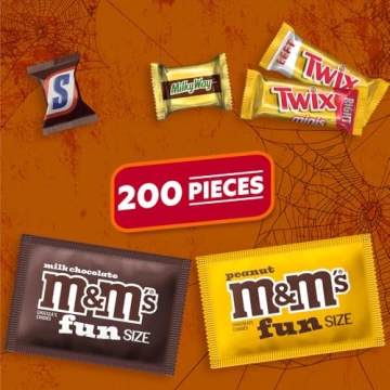 Halloween Candy Variety Pack - 200 Ct Treats