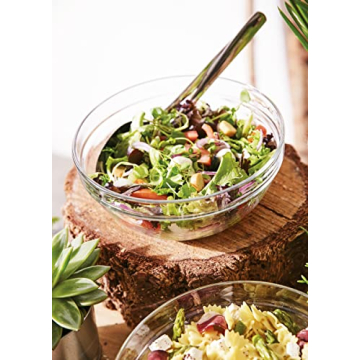 Luminarc Stackable Bowl Set: Versatile 10-Piece Glass Set