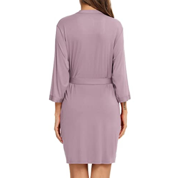 Samring Women Soft Cotton Kimono Robe for All Occasions