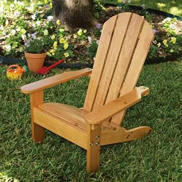 KidKraft Adirondack Kids Outdoor Chair - Durable & Stylish
