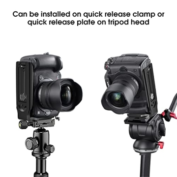 Versatile L Bracket for Cameras - Easy Orientation Switching