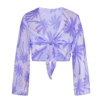 GRACE KARIN Tween Long Sleeve Swimsuit with Pants