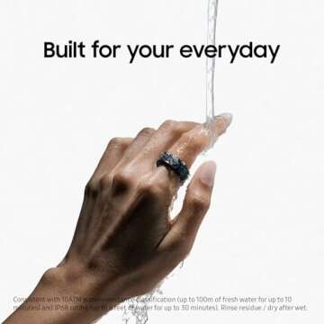 SAMSUNG Galaxy Ring - AI Fitness Monitor & Sleep Tracker