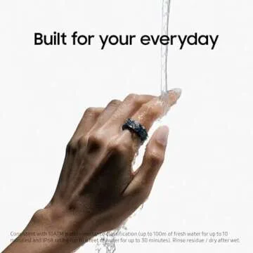 SAMSUNG Galaxy Ring - AI Fitness Monitor & Sleep Tracker