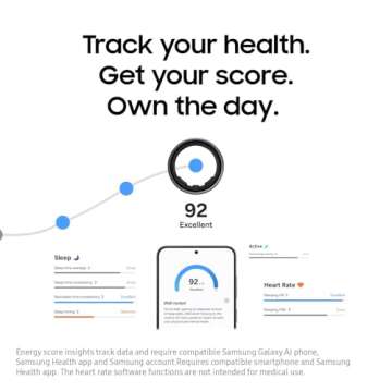 SAMSUNG Galaxy Ring - AI Fitness Monitor & Sleep Tracker
