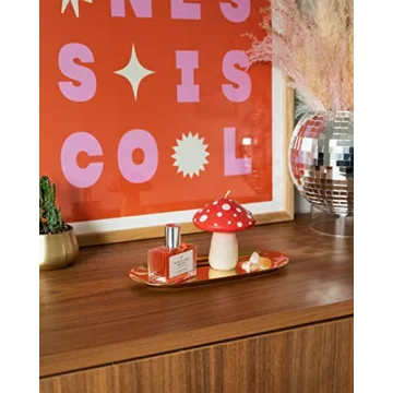 Havenstone Home Mushroom Candle - Colorful, Unscented Decor