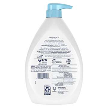 Baby Dove Sensitive Skin Care Baby Wash Rich Moisture For Baby Bath Time Tear-Free and Hypoallergeni...