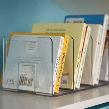 YAGELI Clear Acrylic Organizer for Purse & File Storage