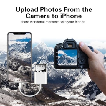 2 In 1 SD Card Reader for Fast File Transfer & Charging