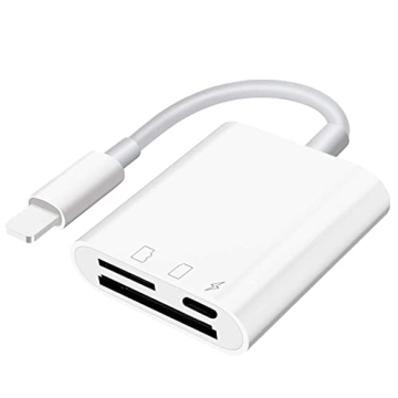 2 In 1 SD Card Reader for Fast File Transfer & Charging