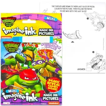 Disney Magic Ink Coloring Book Set Mess-Free Kids Fun