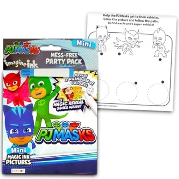 Disney Magic Ink Coloring Book Set Mess-Free Kids Fun