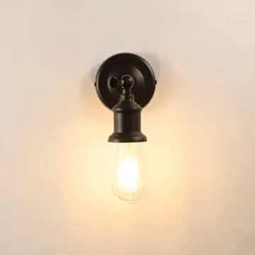 Maichis 12V LED RV Wall Sconce with Switch & Bulb