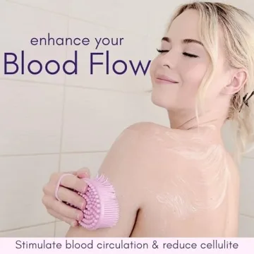 Avilana Silicone Body Scrubber – Gentle, Eco-Friendly Shower Essential