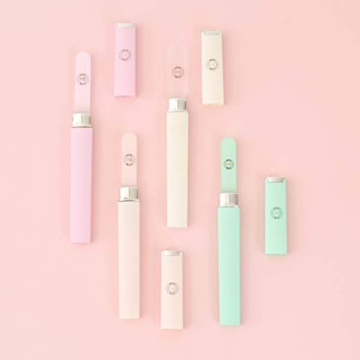 Malva Belle Best Crystal Glass Nail File for Women - Nail File & Travel Case - Nail File Set - Heavy Duty Nail File for Natural Nails, Gel - Professional Nail Shaper – Nail Essentials - Lilac 2mm