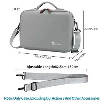 Skyreat Osmo Action 5 Pro Case for Adventure Gear