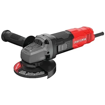 CRAFTSMAN 4-1/2 Inch 6 Amp Corded Angle Grinder - 12000 RPM Power Tool