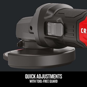 CRAFTSMAN 4-1/2 Inch 6 Amp Angle Grinder 12000 RPM