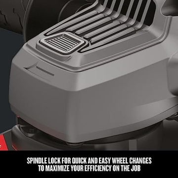 CRAFTSMAN 4-1/2 Inch 6 Amp Angle Grinder 12000 RPM