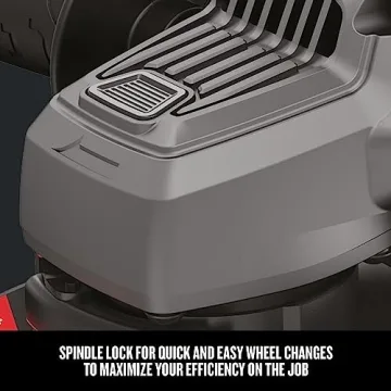 CRAFTSMAN 4-1/2 Inch 6 Amp Angle Grinder 12000 RPM