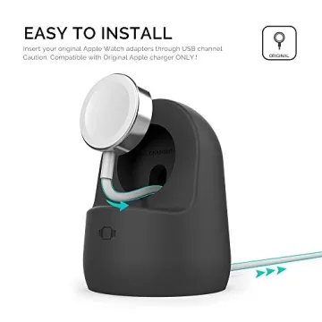 AhaStyle iWatch Stand for Apple Watch - Stylish Charging Dock