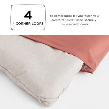 Bedsure Queen Comforter Set - Storm Blue Soft Bedding for All Seasons, Cationic Dyed Bed Set, 3 Pieces, 1 Queen Size Comforter (90"x90") and 2 Pillow Shams (20"x26"+2")