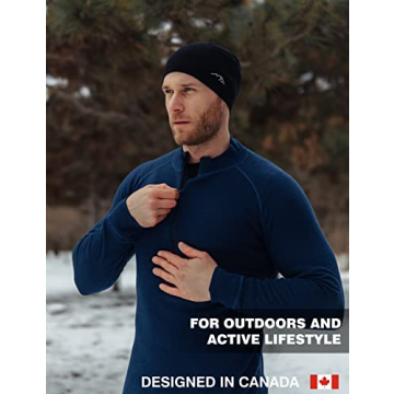 Men's Merino Wool Zip Sweater - Superior Comfort & Style