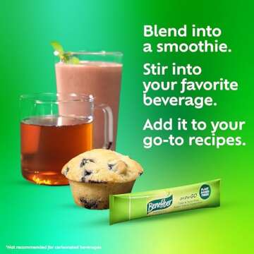 Benefiber Daily Prebiotic Fiber Supplement Powder for Digestive Health, Unflavored - 125 Servings (1...