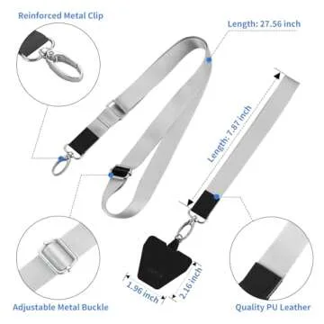 OUTXE Adjustable Phone Lanyard - Compatible with All Smartphones