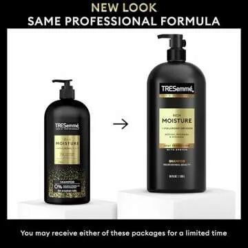 TRESemmé Rich Moisture Hydrating Shampoo with Pump for Dry Hair Formulated With Pro Style Technology 39 Fl Oz