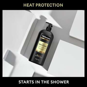 TRESemmé Rich Moisture Hydrating Shampoo with Pump for Dry Hair Formulated With Pro Style Technology 39 Fl Oz