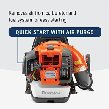 Husqvarna 360BT Gas Leaf Blower with Eco-Friendly Power and Comfort