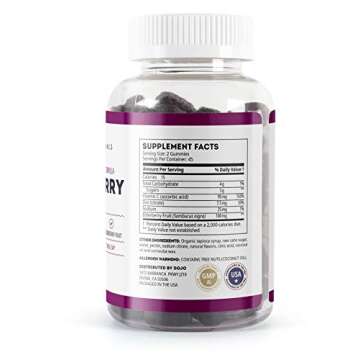 Kate Naturals Elderberry Gummies for Immune Support
