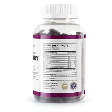 Kate Naturals Elderberry Gummies for Immune Support